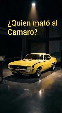 La Evolución del Chevrolet Camaro: 57 Años de Músculo Americano 🔥 #musclecar #autosamericanos #gm