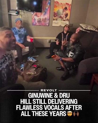 Ginuwine and Dru Hill singing together – R&B Lovers Tour behind-the-scenes