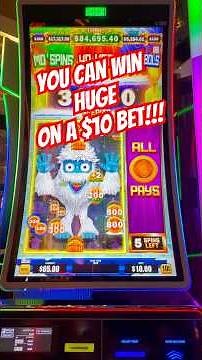 OMG! $10 BET! #slots #casino #spookylink #goodjobgreg #slot #staceyshighlimitslots