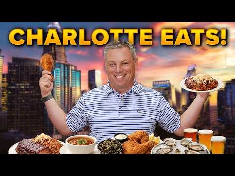Ultimate CHARLOTTE Food Guide: 15 MUST TRY SPOTS! | Local Favorites & Iconic Spots!