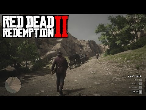 Red Dead Redemption 2 - Stagecoach Robberies (Strawberry) (HD)