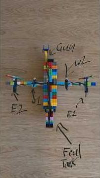 Homemade Fighter Jet #homemade #lego #fighter #jet #legobuild #trending #shorts #airoplane #aerobic
