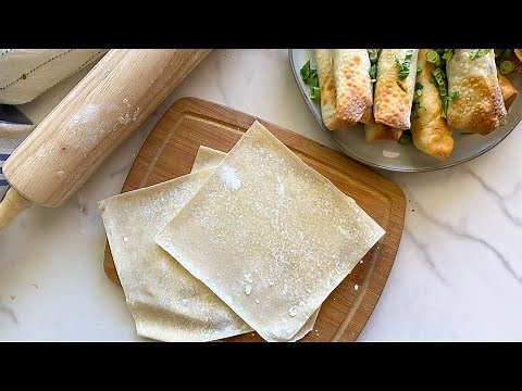 Simple Egg Roll Wrapper Recipe