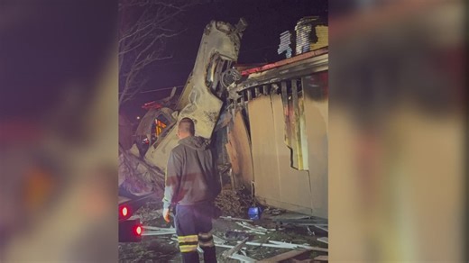 Fiery crash in Ashtabula: Driver dies after truck hits fence and house before slamming into The Crow's Nest restaurant