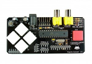 Hackvision Open Source Video Gaming Based On Arduino Technology (video)