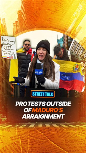 Protests Against Maduro's Arraignment in NYC