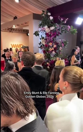 Emily Blunt and Elle Fanning Shine at Golden Globes 2026