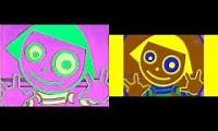 Mix of 2 videos from youtube : PBS kids VHS effects vs 1999 Effects SBNCE