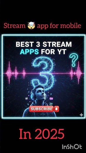 Top 3 best Streaming app for Mobile #stream #app #gaming