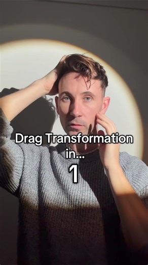 Drag Transformation in 4…3…2… #dragtransformation #dragmakeup #dragrace