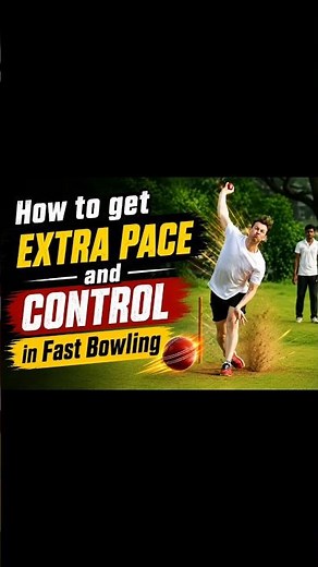 How to Get Extra Pace and Control in Fast Bowling 🏏
