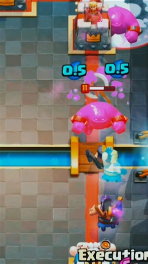 Executioner vs Multiple Golems | Clash Royale Shorts#ClashRoyale​ #Gaming​ #Shorts​ #Update #Viral​