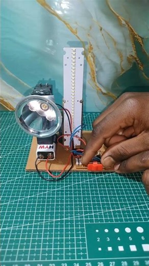 DIY Emergency LED Light Project | Simple Battery Powered Light |#ledlights #tending #viralvideo