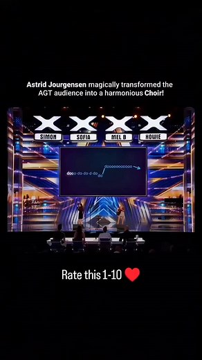 Brilliant Music Souls on Instagram: "Astrid Jorgensen, the incredible force behind Pub Choir, truly outdid herself on America's Got Talent. She didn't just perform; she transformed the entire AGT audience into one massive, harmonious choir, all singing "Africa" by Toto! It was truly an unforgettable display of unity and the sheer power of music. Watching strangers come together to create such beautiful harmony was absolutely breathtaking. This moment perfectly captures why we love live music and