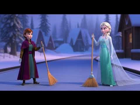 Frozen Clean Up Song 🧹❄️ | Elsa & Anna Kids Song | Frozen Learning Adventure