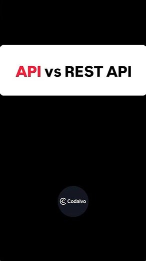 API vs REST API Explained in Simple Words