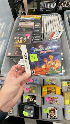 Advance Wars Daul Strike DS Pickup #advancewars #nintendods #gamehunting #retrogames #videogames | Retro Video Game Pickups