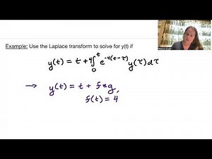 DiffEQ Section 8.6, part 2: Working with Convolutions
