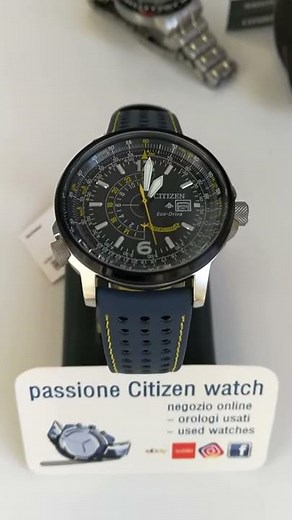 CITIZEN watch ref. BJ7007-02L Nighthawk Blue Angels edition Eco-Drive