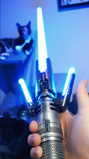 Cats VS Lightsaber