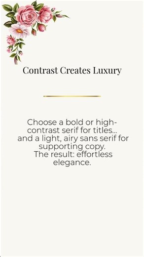 Font Pairing 101 Soft Luxury Edition