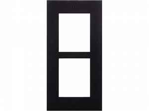 2N Cadre de montage IP Verso / LTE Verso 2 modules, noir - BRACK.CH