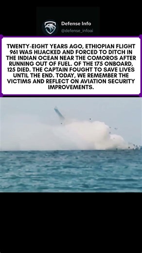 Ethiopian Flight 961–Hijacking, Ocean Ditching & Aviation History