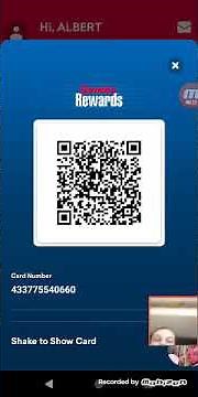 faster way to use card without pulling your speedy rewards card out