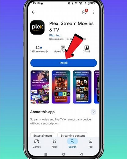 Plex Steam Movies &Tv App Download Kaise Karen || How To Download Plex App On Phone