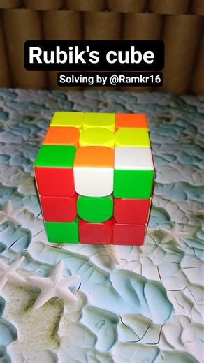 Solving With CFOP Method @Ramkr16