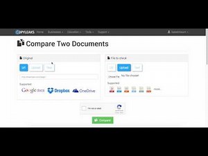 Document Comparison Tool Demo