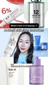 Hottest Korean skincare launches right now 🚀 #kbeauty #koreanskincare