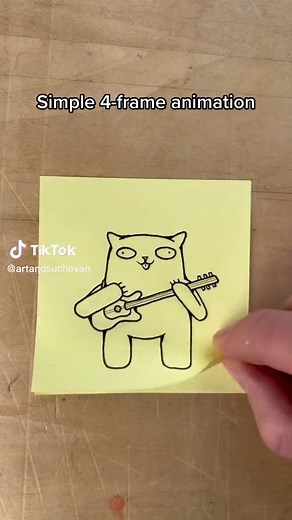 Easy Post-It Note Animation Tutorial