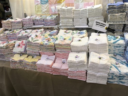 42 Vintage Chenille Squares – Cut From Chenille Bedspreads –6.5 Fabric Pieces – Craft & Quilting Supply - Etsy