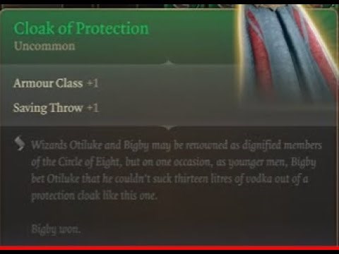 Baldur's Gate 3 - How To Get The Cloak Of Protection (Uncommon)