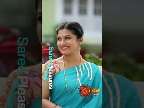 171 Full: Hot Aunty | Satin Silk Saree | Malayalam serial actress hot| Hot mom | Malyali aunty