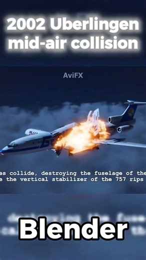 ACI (Air Crash Investigation) VS Blender Animation #edit #4k #planecrashes
