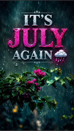 It's July... And The Rain Is Back ❤️🌧️ #rain #monsoon #shorts