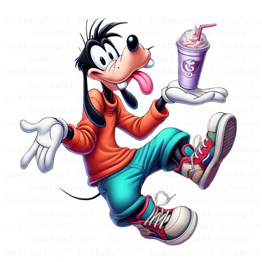 Goofy PNG Bundle Style | Cute Cartoon Goofy Illustration | Funny Disney Character Art | Printable Digital Download - Etsy