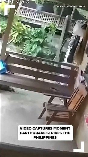 RAW VIDEO: Earthquake hits southern Philippines