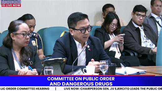 LIVE NOW: Chairperson Sen. JV Ejercito leads the Public Order Committee hearing on: Privilege Speech of Senate President Vicente C. Sotto III delivered on February 11, 2026 SBN 190 - Presidential Drug Enforcement Authority SBNs 198, 619, 683, 1041, 1303 and 1661 - Amendment to the Dangerous Drugs Act SBNs 1040 and 1663 - Compulsory Age of Retirement of the Philippine National Police #JVisTheGoodOne | JV Ejercito