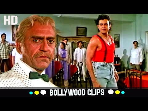 मिथुन की दमदार एक्शन सीन 🔥 | Mithun Chakraborty Action | Amrish Puri | Commando