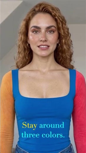 The Color Rule in Fashion #fashiontips - Episode 10