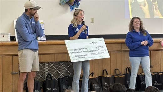 School Receives Autism Awareness Fundraiser Donation - Local News
