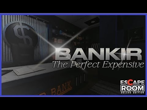 ESCAPE ROOM Deluxe Edition BANKIR Walkthrough (Roblox)