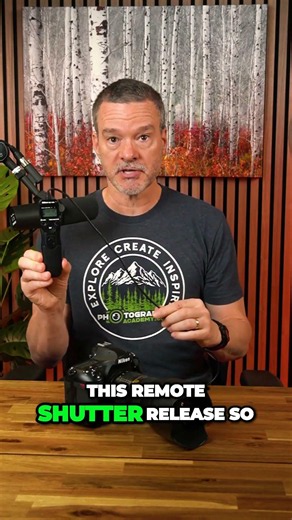 Why you need to use a remote shutter release studio.