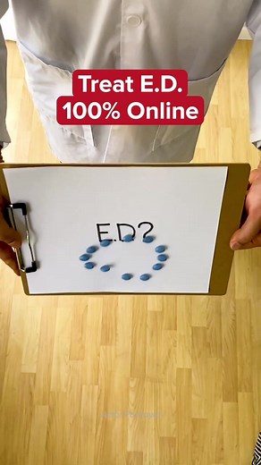 Treat ED 100% online with Rex MD! #rexmd #online #treatment