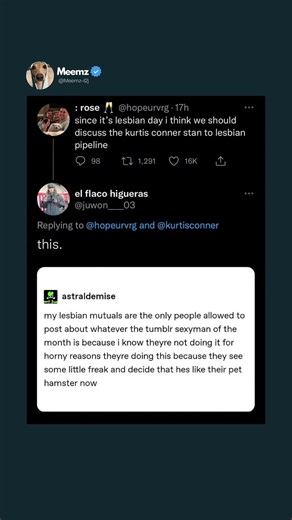 "Lesbian Day Discussion and Tumblr Humor"
