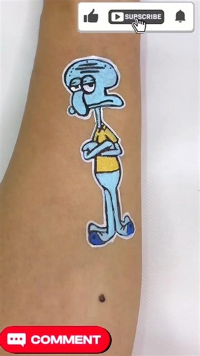 Who is Squidward Tentacles? #Squidward #SpongeBob #SpongeBobSquarePants #CartoonArt #Drawing #FanArt