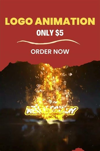 Logo animation Only $5 02